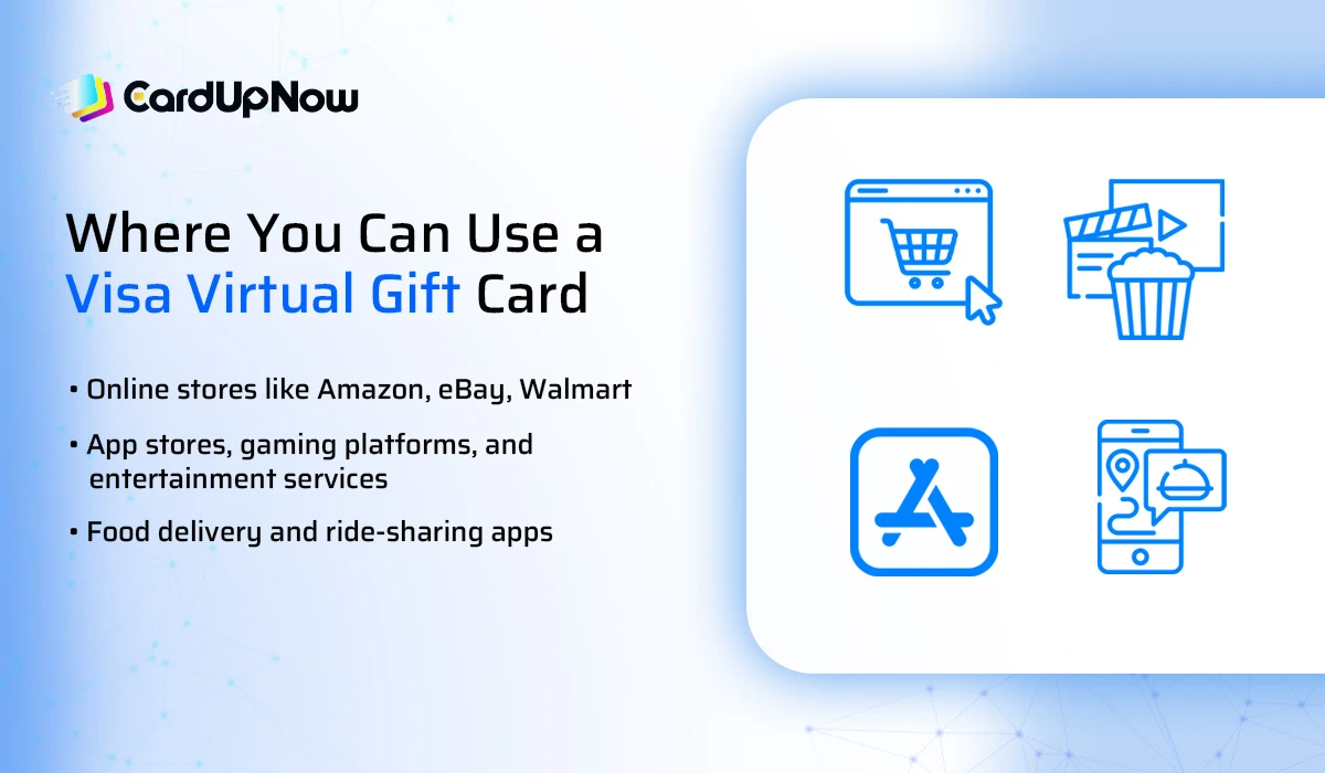 Where You Can Use a Visa Virtual Gift Card