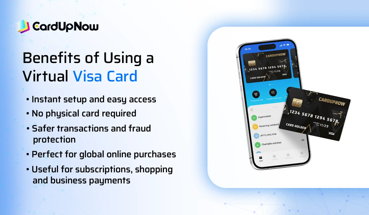 Benefits of Using a Virtual Visa Card