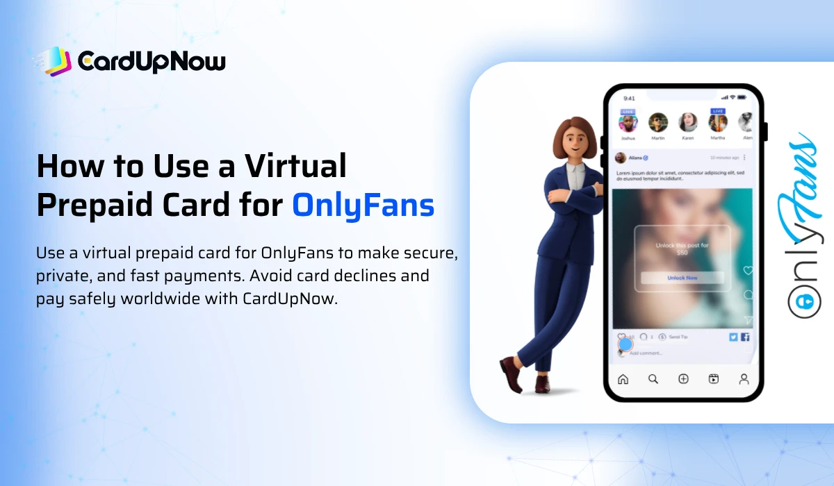 How To Use A Virtual Prepaid Card For Onlyfans
