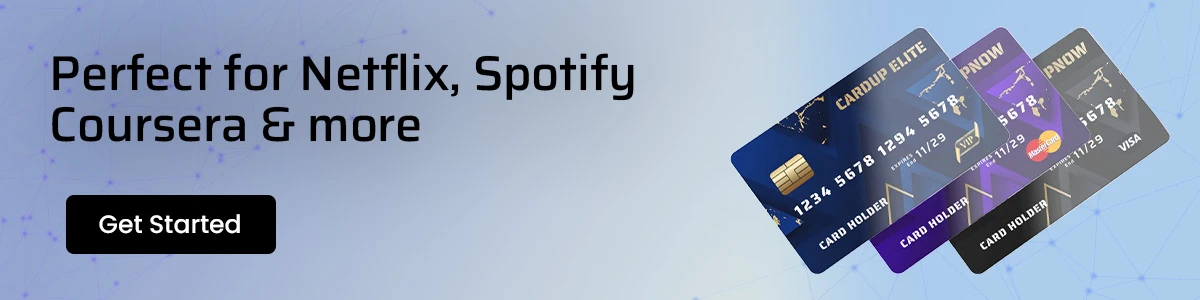 Virtual Card For Free Trials Cta