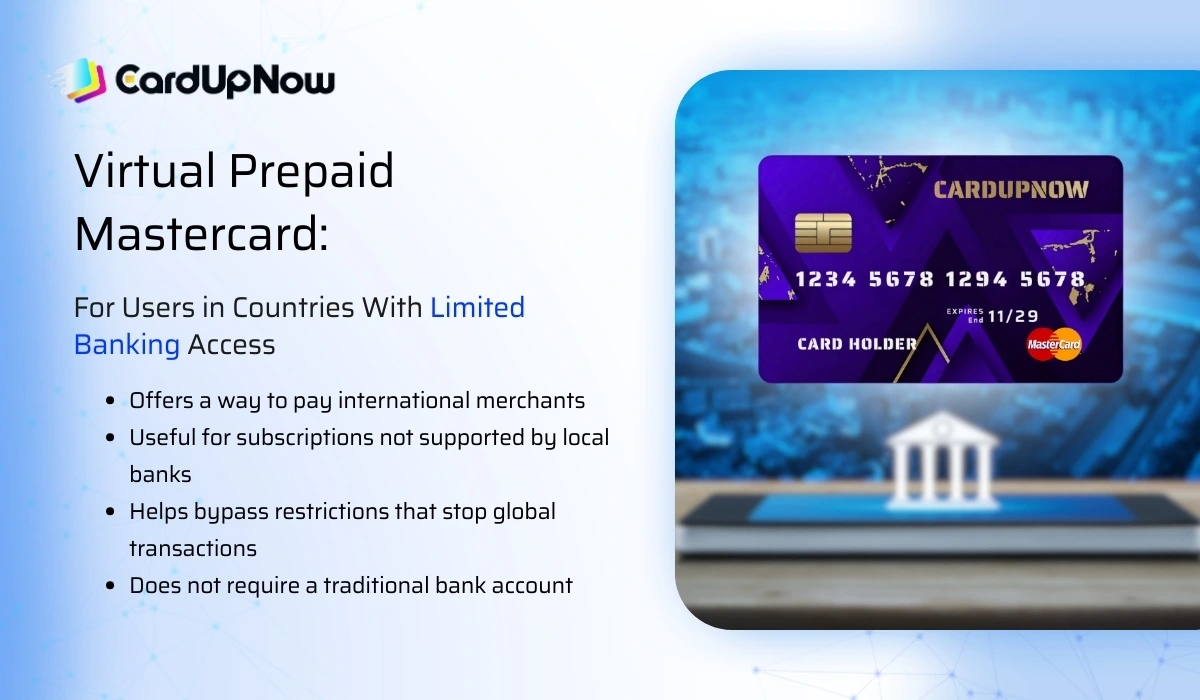 What Is A Virtual Prepaid Mastercard? A Simple Guide For Everyone 6 Users In Countries With Limited Banking Access