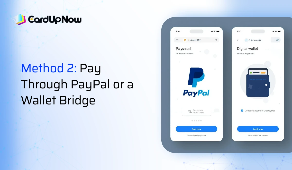 How To Use Virtual Visa Card In Store Without Card 2 Method 2 Pay Through Paypal Or A Wallet Bridge