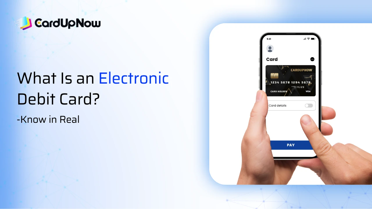 what is an electronic debit card