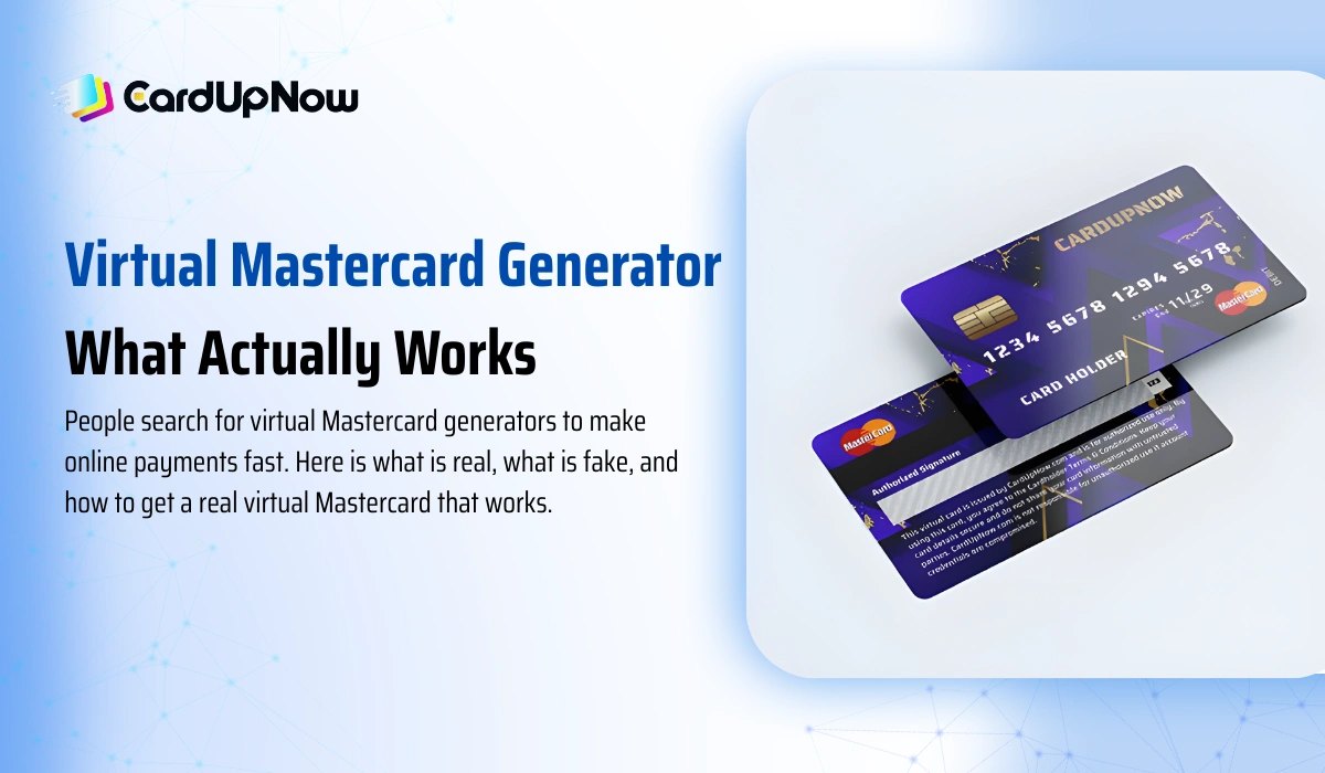 Virtual Mastercard Generator